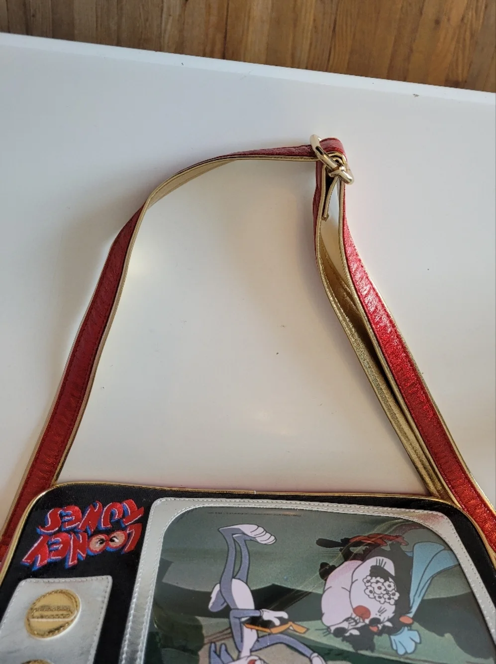 Irregular Choice Looney Tunes Tune In TV Screen Handbag, VGUC